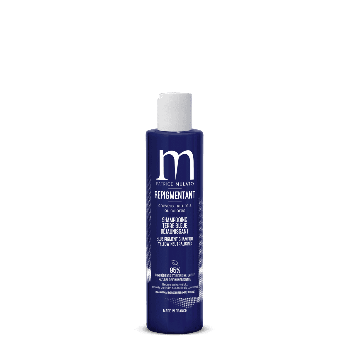 Shampooing Déjaunisseur Repigmentant Terre Bleue 200ml