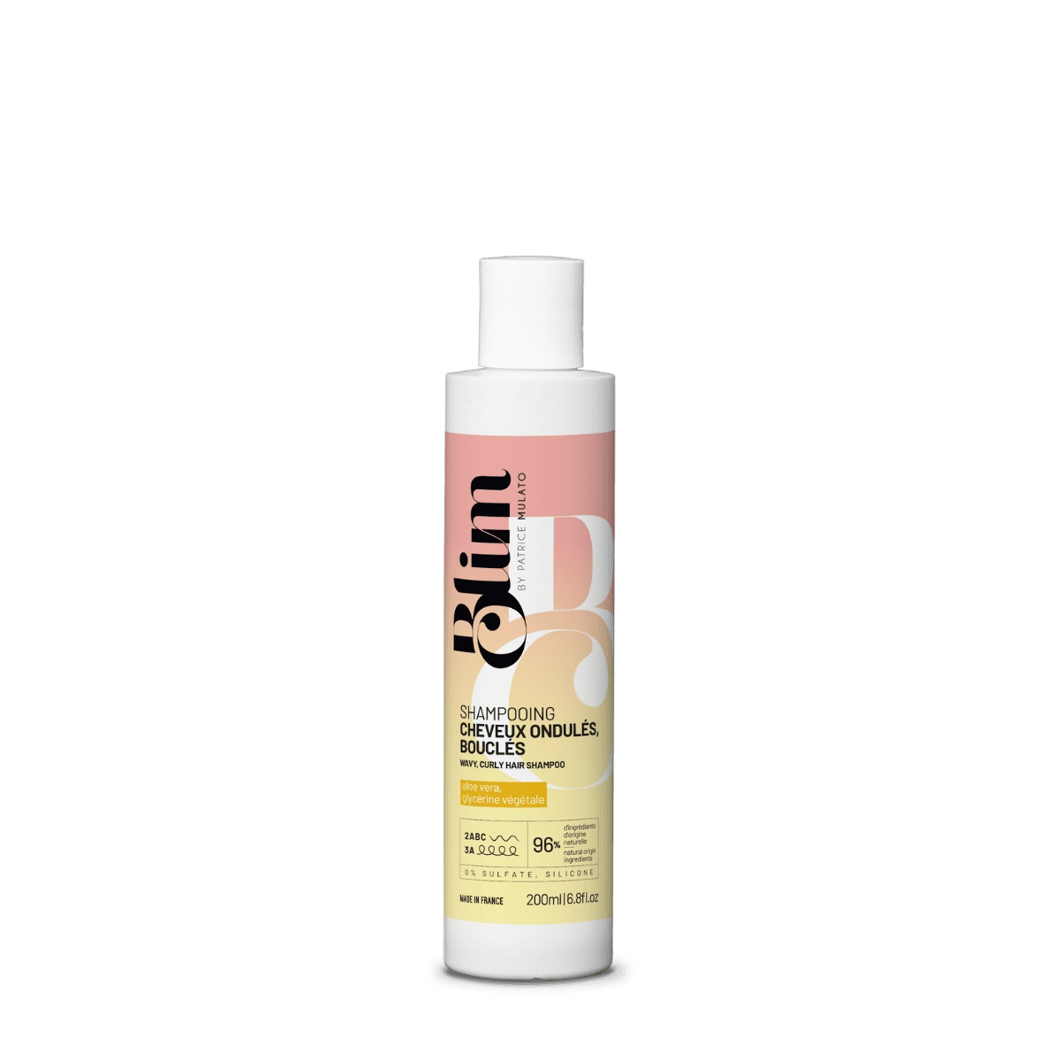 Shampoing cheveux ondulés, bouclés 200ml Blim
