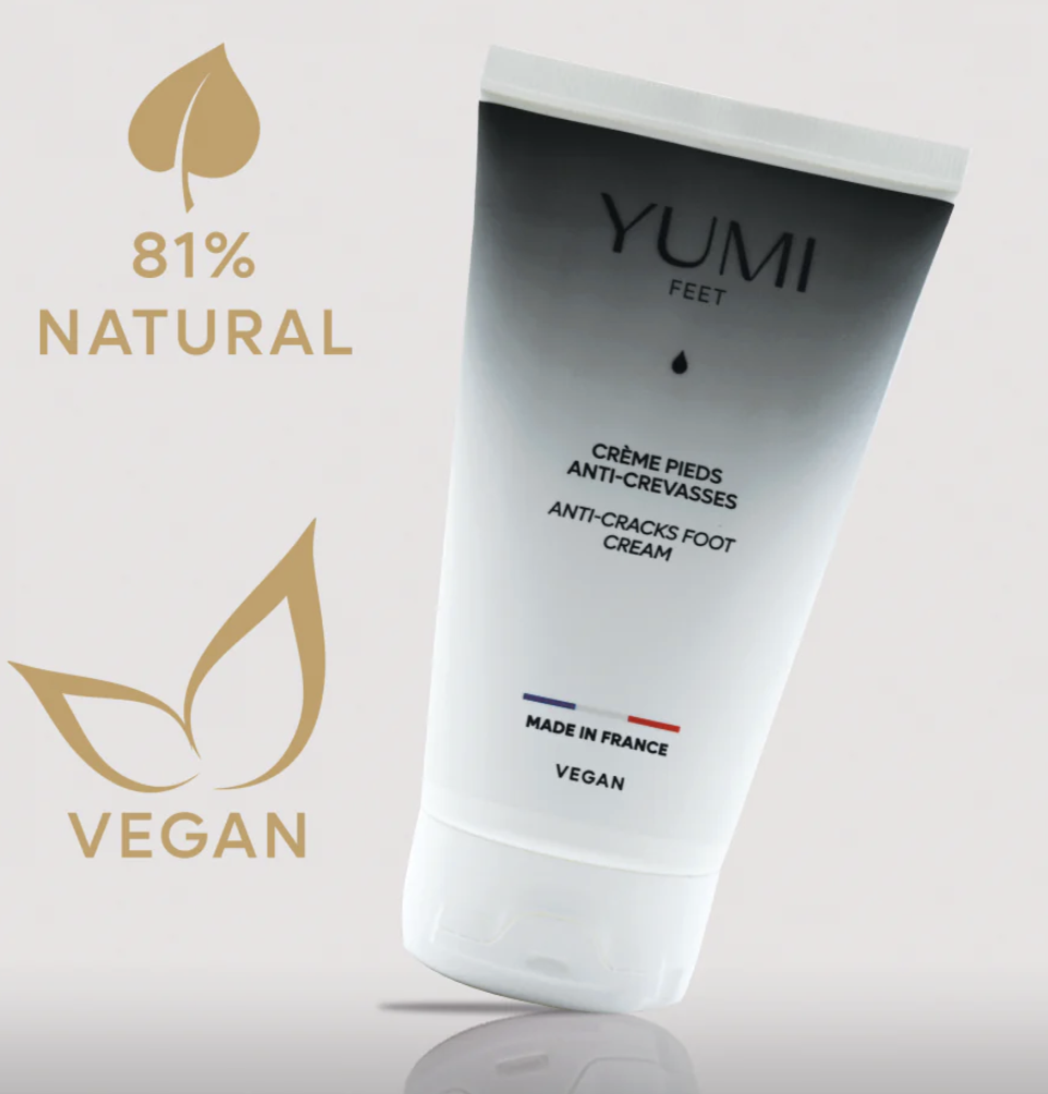 Crème pieds anti crevasses - 150 ml Yumi